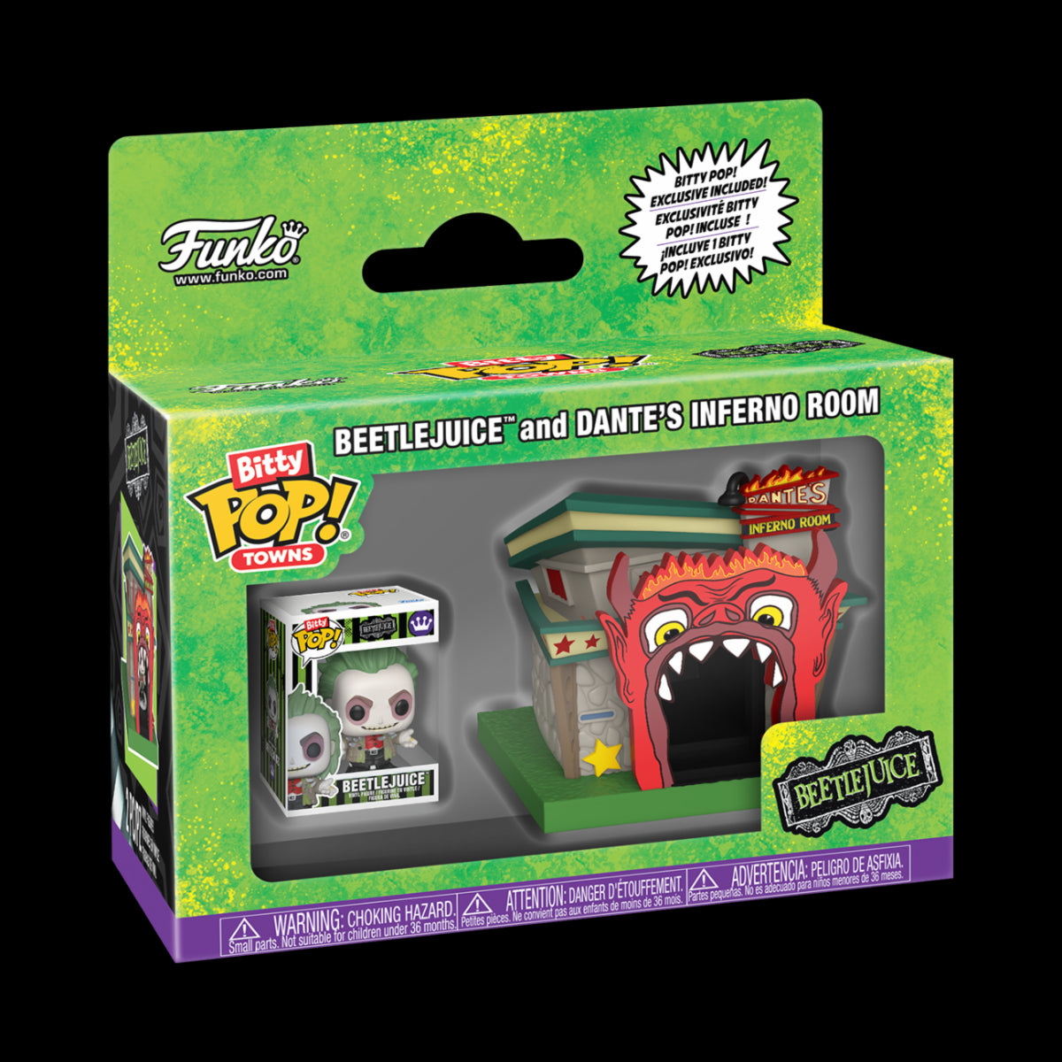 85517 - BEETLEJUICE - POP FUNKO BITTY TOWN VINYL FIGURE - DANTES
