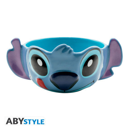 ABYBOL049 - DINSEY: LILO & STITCH - BOWL 500ML - STITCH'S HEAD 3D