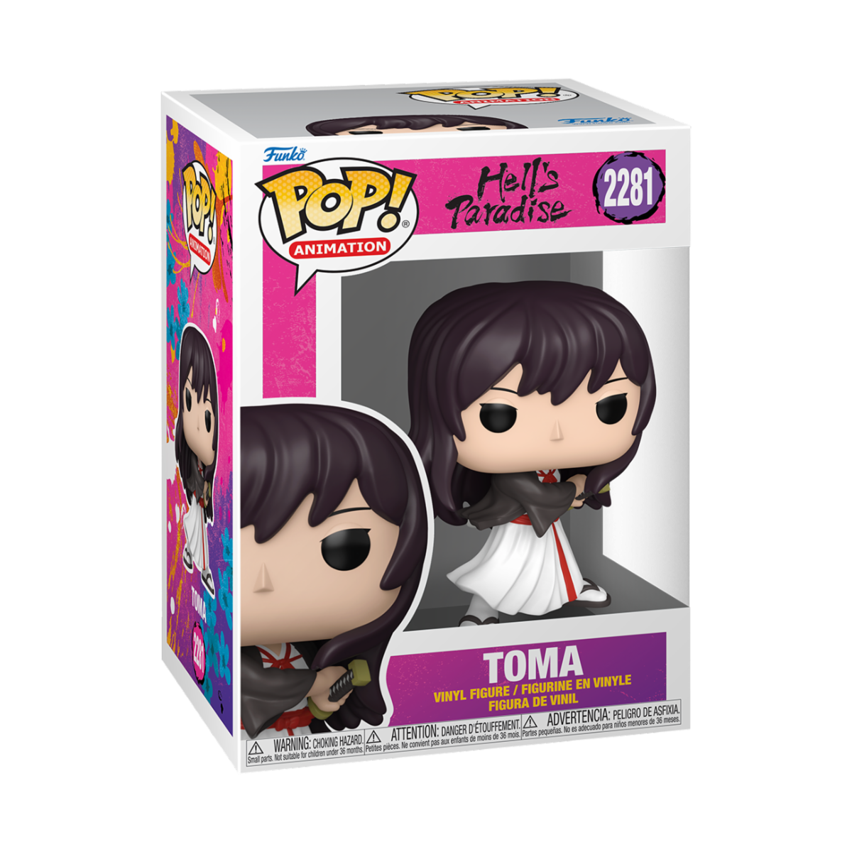 HELL'S PARADISE S1 - POP FUNKO VINYL FIGURE 2281 TOMA 9CM