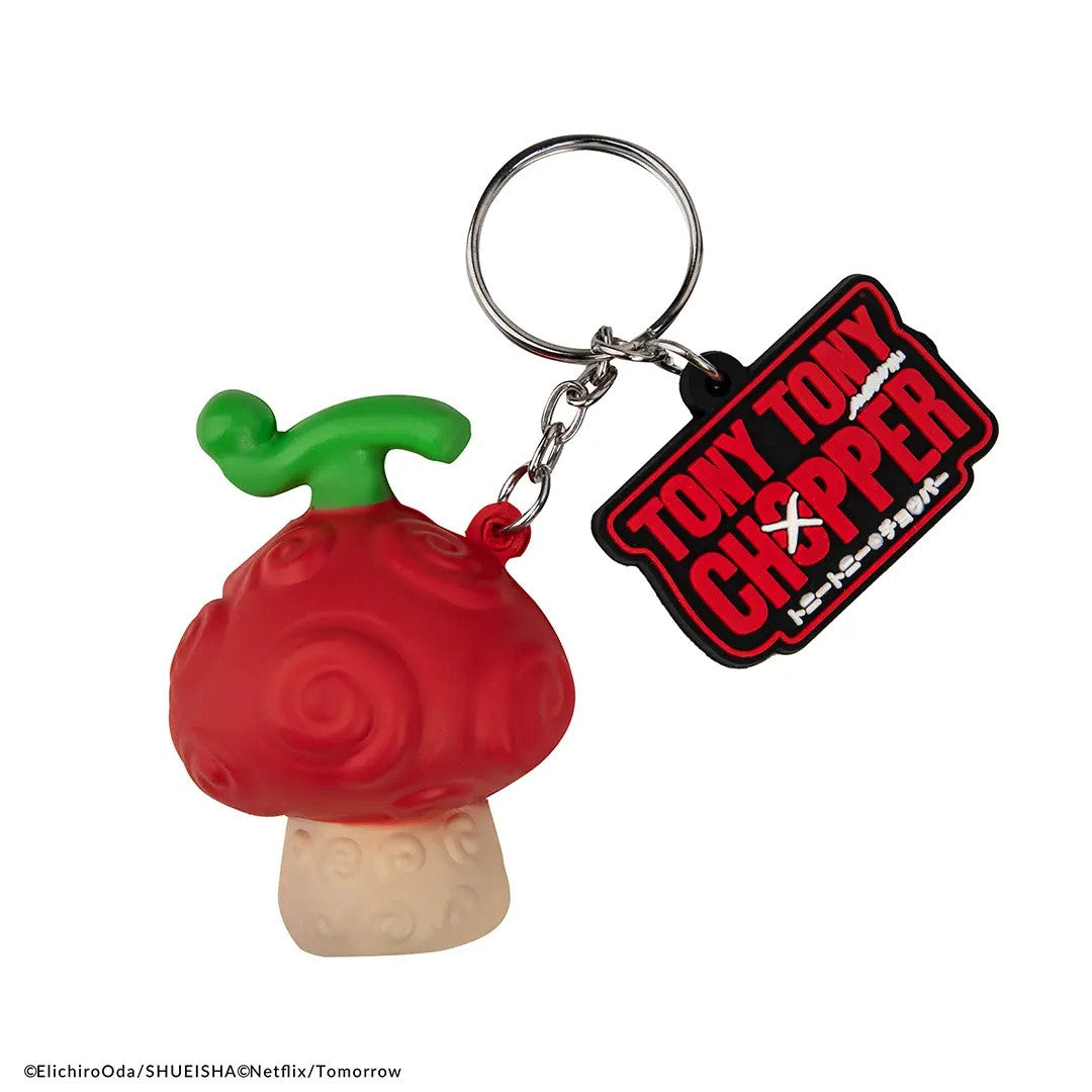 PORTACHIAVI SQUISHY - FRUTTO HOMO HOMO (CHOPPER) - ONE PIECE NETFLIX