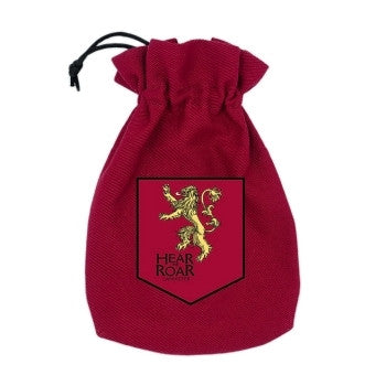 GOT/POU/00190166/2025/2/T - GAME OF THRONES - LANNISTER DICE POUCH