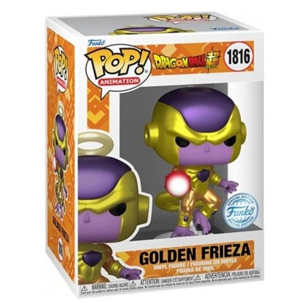 DRAGON BALL SUPER - POP FUNKO VINYL FIGURE 1816 GOLDEN FRIEZA 9CM FUNSIDE EXCL