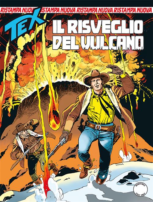 TEX NUOVA RISTAMPA 414 FUMETTERIA - IL RISVEGLIO DEL VULCANO