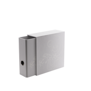AT-33602 - PORTACARTE A 2 ANELLI - SANCTUARY BIANCO
