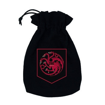 GOT/POU/00190166/2025/3/U - GAME OF THRONES - TARGARYEN DICE POUCH