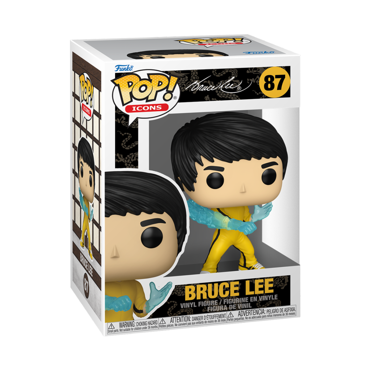 BRUCE LEE - POP FUNKO VINYL FIGURE 87 BRUCE LEE 9CM