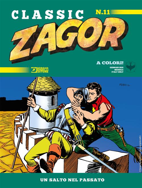 ZAGOR CLASSIC 11 - UN SALTO NEL PASSATO