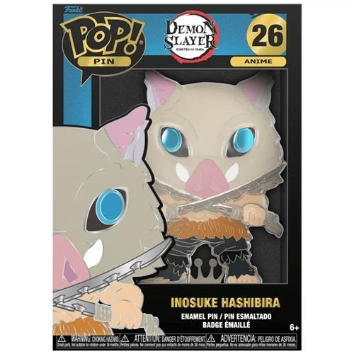 DEMON SLAYER - POP LARGE PIN ENAMEL - 26 INOSUKE HASHIBIRA W/CHASE
