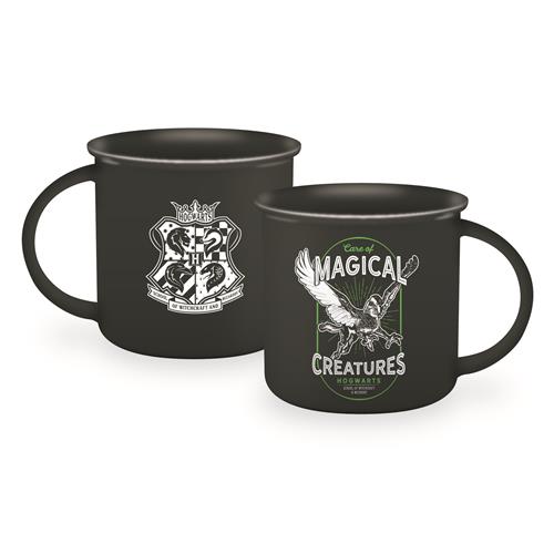 MUGBHP74 - HARRY POTTER - ENAMEL SHAPED MUG (BOXED) 430ML - MAGICAL