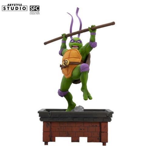 ABYFIG098 - TEENAGE MUTANT NINJA TURTLES - SUPER FIGURE COLLECTION - DONATELLO - STATUA 21CM