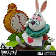 ABYFIG043 - DISNEY: ALICE IN WONDERLAND - SUPER FIGURE COLLECTION - WHITE RABBIT 10CM