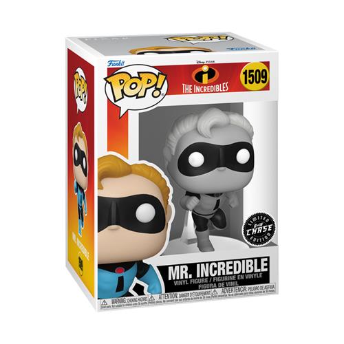 THE INCREDIBLES: 20TH ANNIVERSARY - POP FUNKO VINYL FIGURE 1509 MR. INCREDIBLE CHASE 9CM