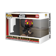 STAR WARS: THE PHANTOM MENACE - POP FUNKO RIDE DELUXE VINYL FIGURE 705 DARTH MAUL ON BLOODFIN
