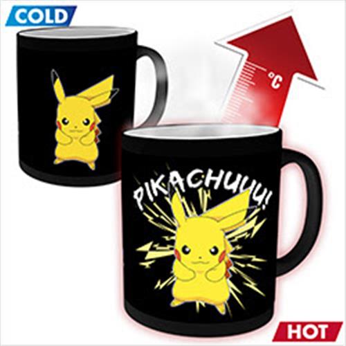MGH0008 - POKEMON - TAZZA HEAT CHANGE 320ML - PIKACHU