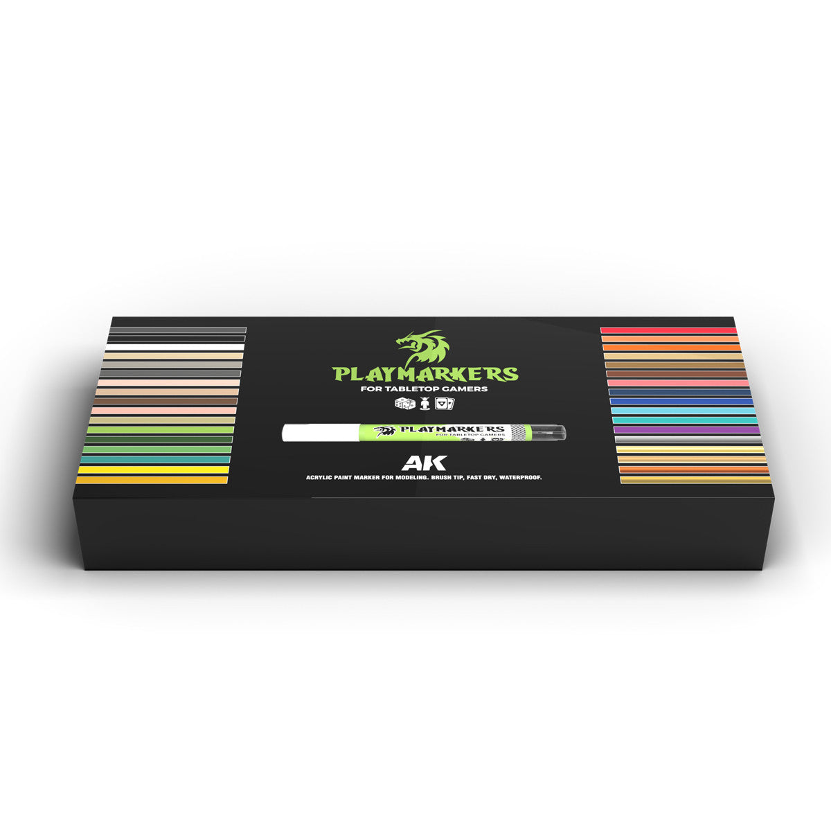 AKM150 - PLAYMARKERS - SPECIAL BOX AK PLAYMARKERS - SET DA 34 COLORI