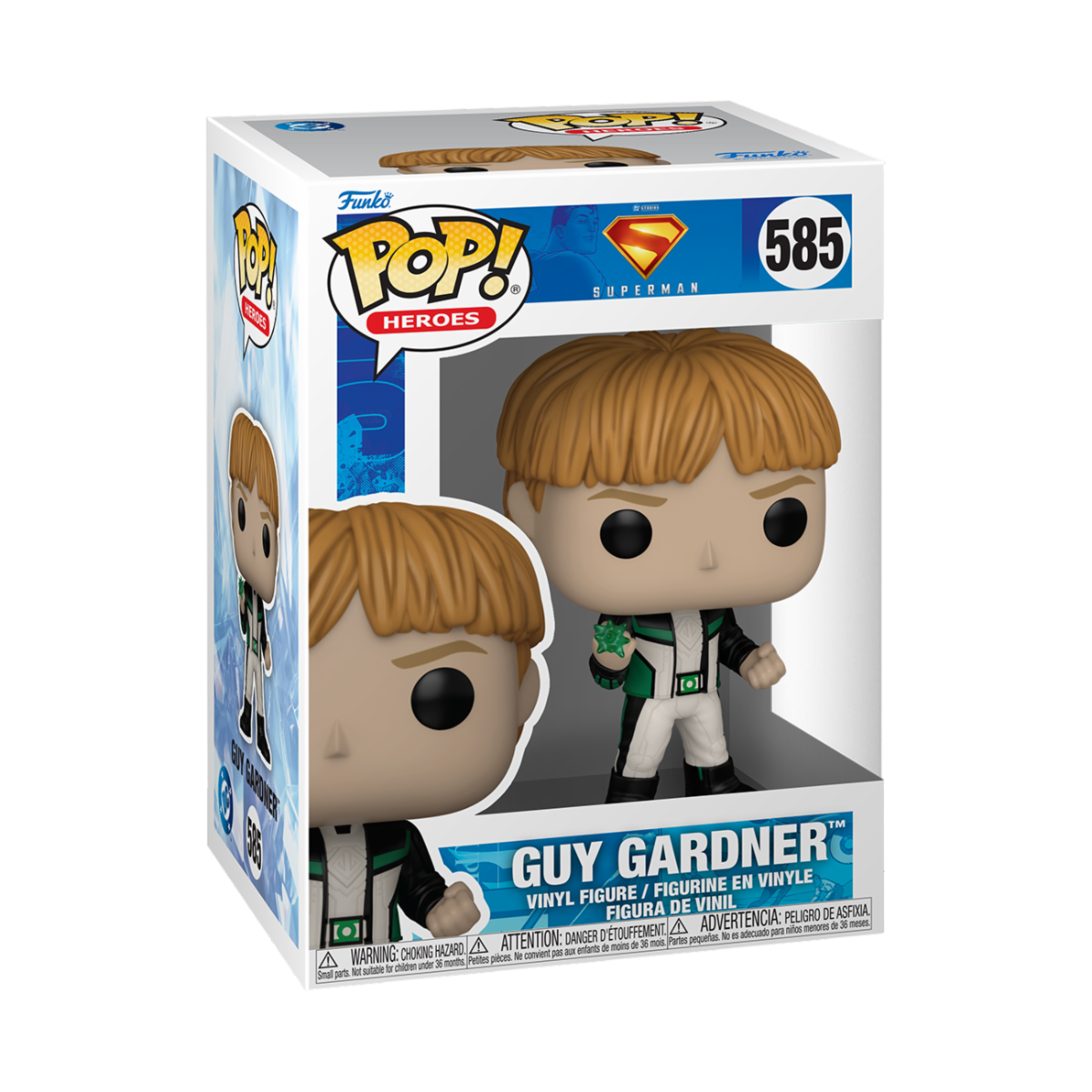 DC COMICS: SUPERMAN (2025) - POP FUNKO VINYL FIGURE 585 GUY GARDNER 9CM
