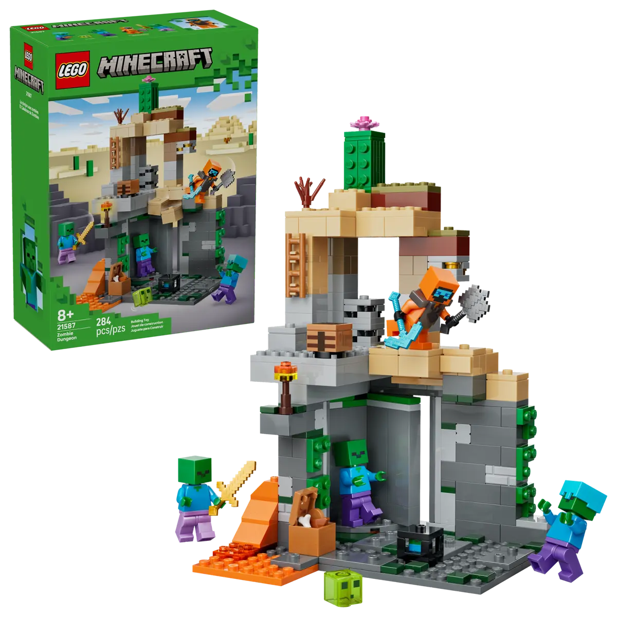 21587 - MINECRAFT - ZOMBIE DUNGEON