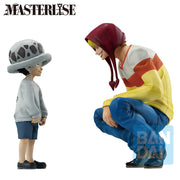 68957 - ONE PIECE - ICHIBANSHO FIGURE FROM ICHIBANSHO THE UNBREAKABLE LAW - TRAFALGAR LAW & CORAZON - STATUA 13CM