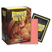AT-15053 - 100 STANDARD SIZE MATTE DUAL SLEEVES - PEACH PIIP