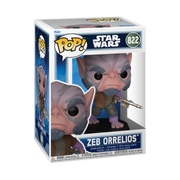 STAR WARS: MANDALORIAN & GROGU (2026) - POP FUNKO VINYL FIGURE 822 ZEB ORRELIOS 9CM