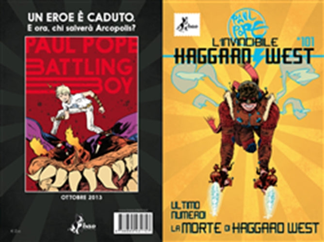 L'INVINCIBILE HAGGARD WEST - LA MORTE DI HAGGARD WEST