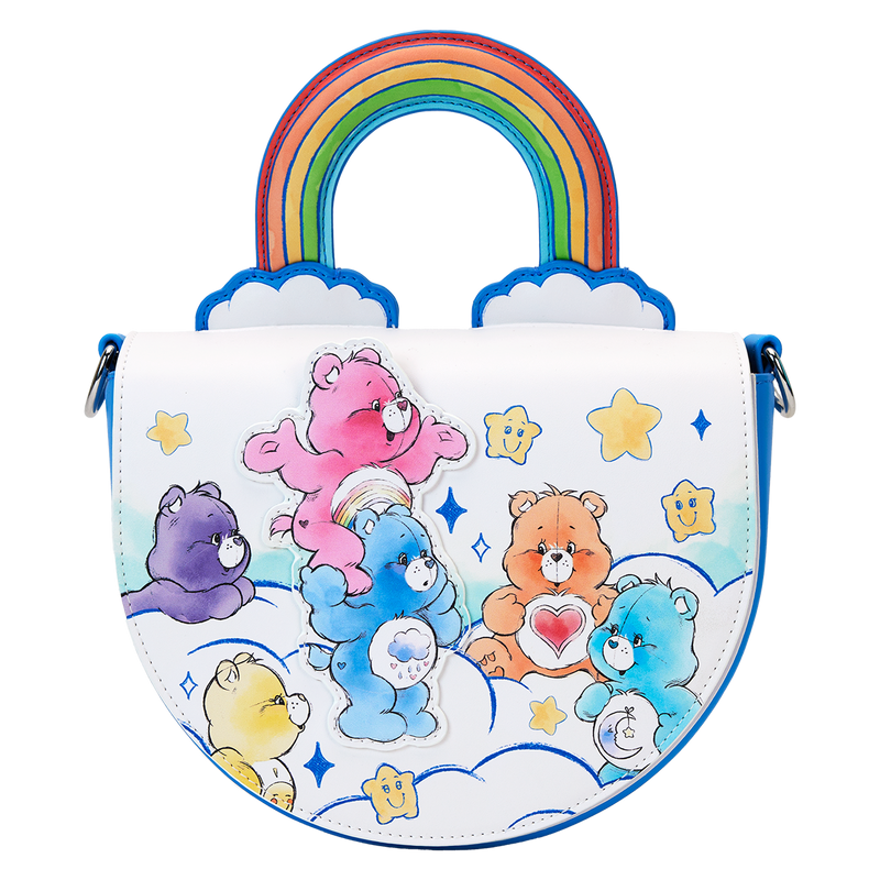 CARE BEARS - BORSA A TRACOLLA - RAINBOW HANDLE