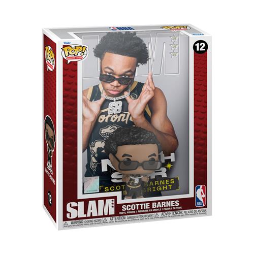 NBA - POP FUNKO SLAM COVERS VINYL FIGURE 12 SCOTTIE BARNES (MT) 9CM