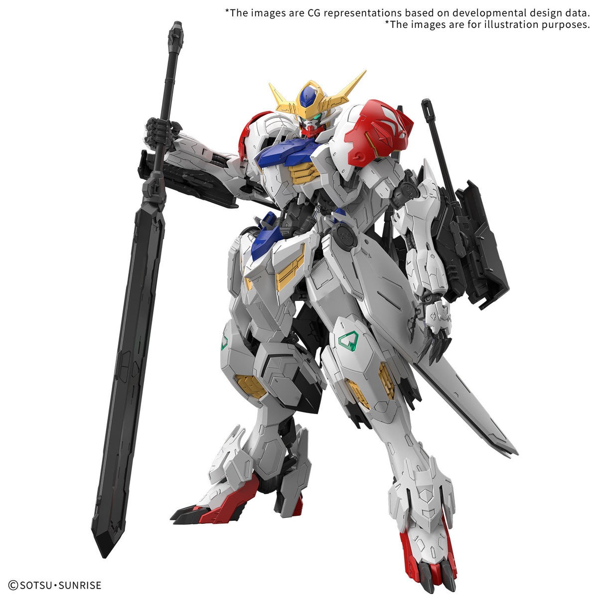 MK68707 - MASTER GRADE - BARBATOS LUPUS - MODEL KIT 1/100