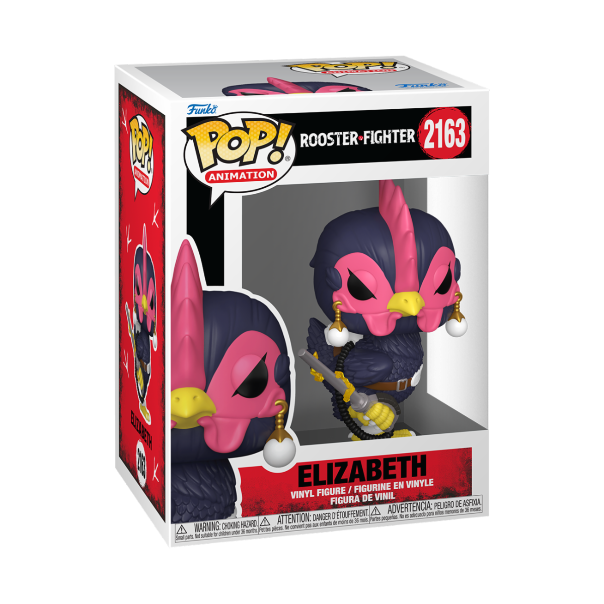 ROOSTER FIGHTER - POP FUNKO VINYL FIGURE 2163 ELIZABETH 9CM