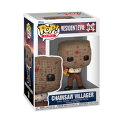 RESIDENT EVIL S2 - POP FUNKO VINYL FIGURE 1292 CHAINSAW VILLAGER 9CM