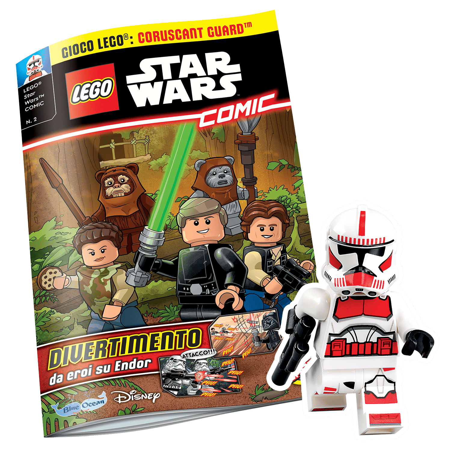 LEGO STAR WARS COMIC N.2 - GUARDIA DI CORUSCANT
