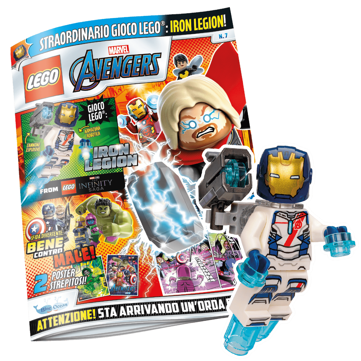 LEGO AVENGERS N.7 - IRON LEGION