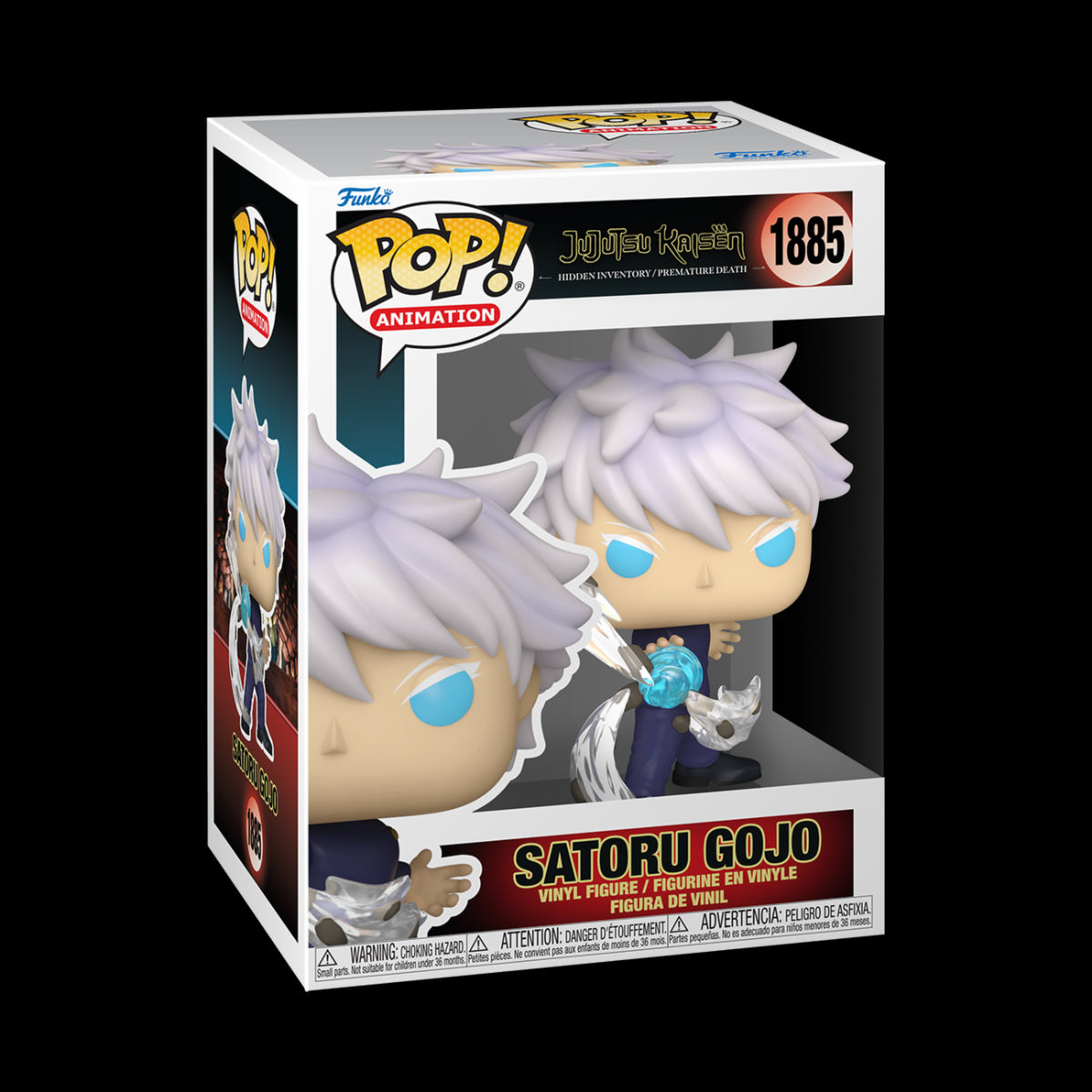 JUJUTSU KAISEN - POP FUNKO VINYL FIGURE 1885 GOJO (HIDDEN INV) 9CM