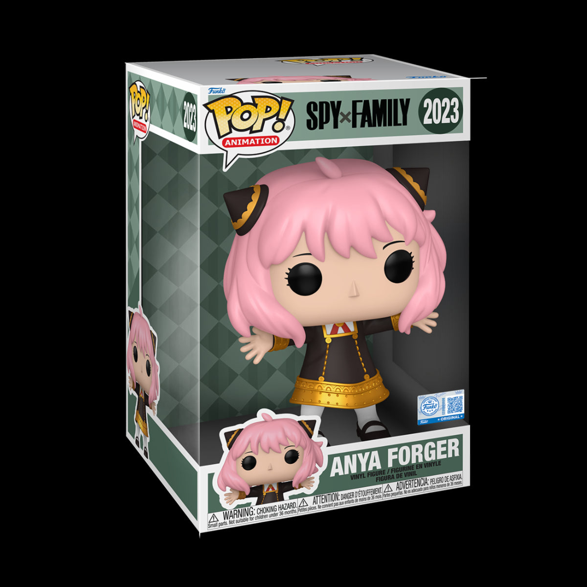 SPY X FAMILY - POP FUNKO JUMBO VINYL FIGURE 2023 ANYA 25CM