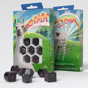 RLLA06 - SET 7 DADI - LLAMA - SPITTY