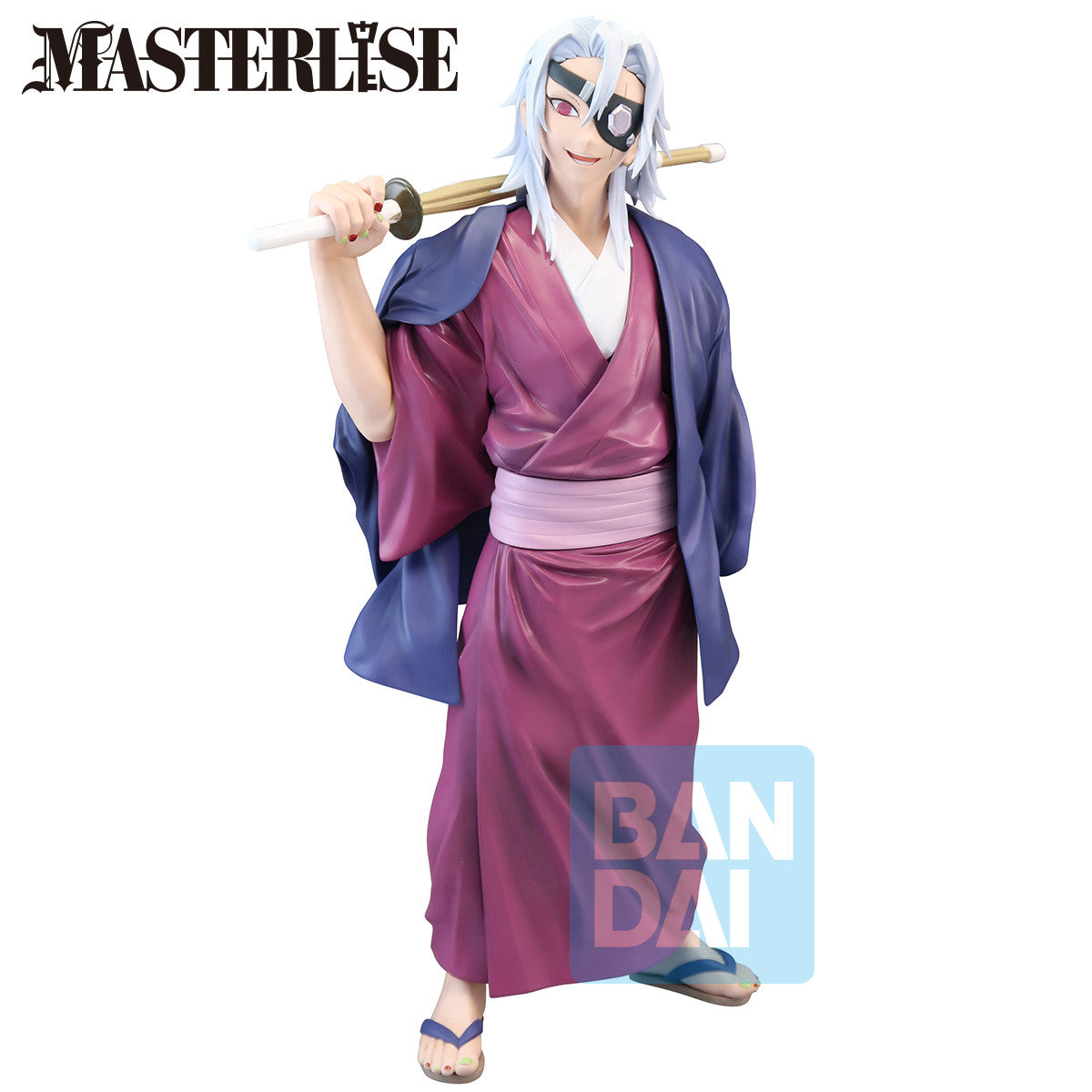 68442 - DEMON SLAYER - ICHIBANSHO FIGURE FROM ICHIBAN KUJI - TENGEN UZUI - STATUA 27CM