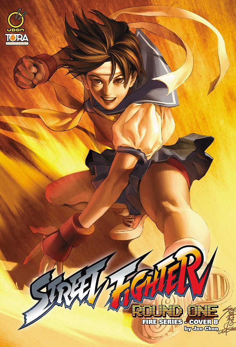 STREET FIGHTER ROUND ONE - VARIANT FIRE COVER B