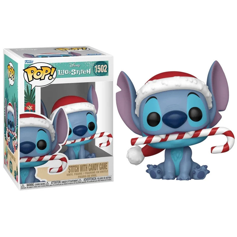 DISNEY: HOLYDAY - LILO & STITICH - POP FUNKO VINYL FIGURE - STITCH W/CC 9CM