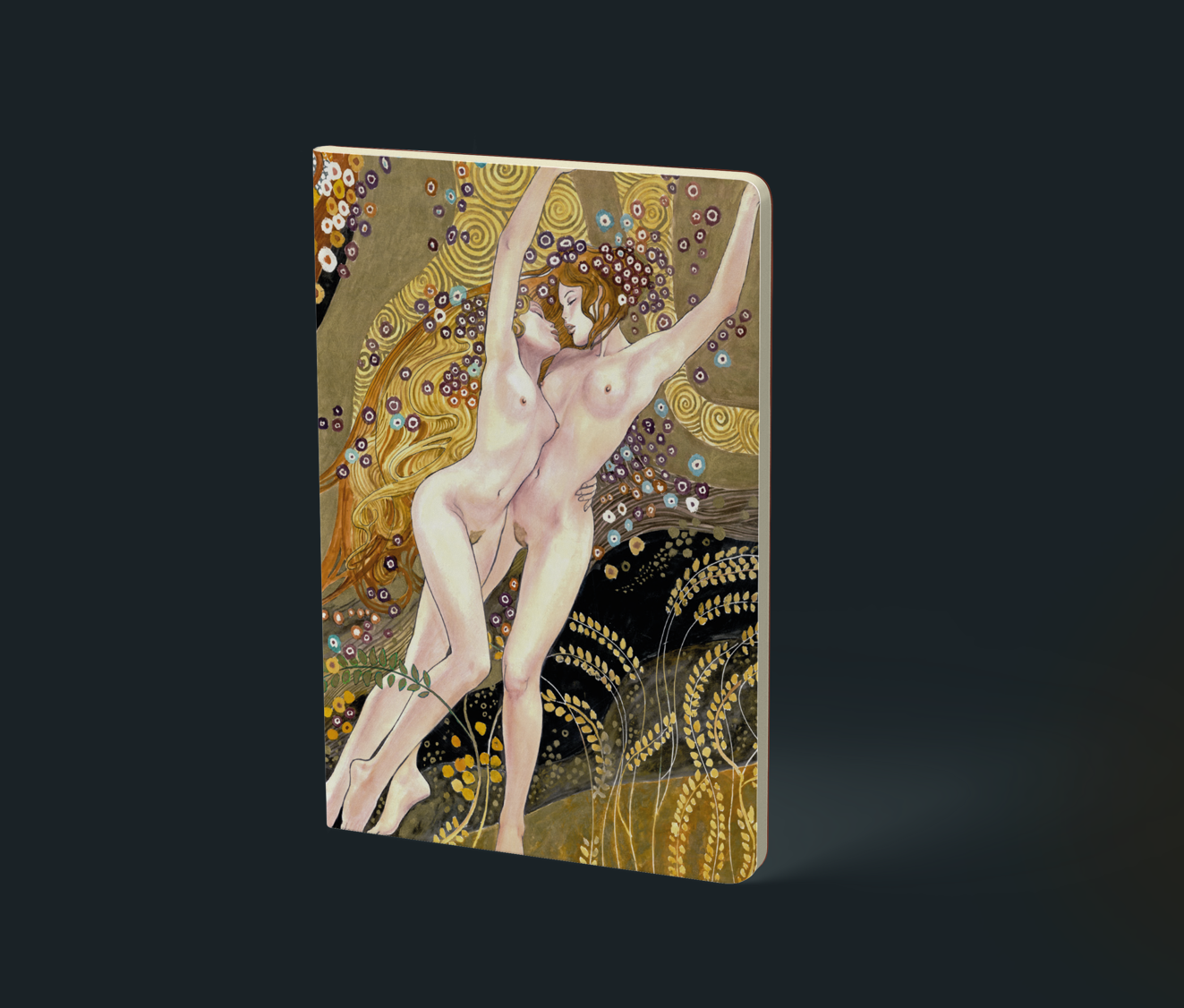 QUADERNO - BISCE D'ACQUA (OMAGGIO A KLIMT)