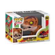 JURASSIC PARK S3 - POP FUNKO VINYL FIGURE 2041 TIGER RAPTOR 9CM