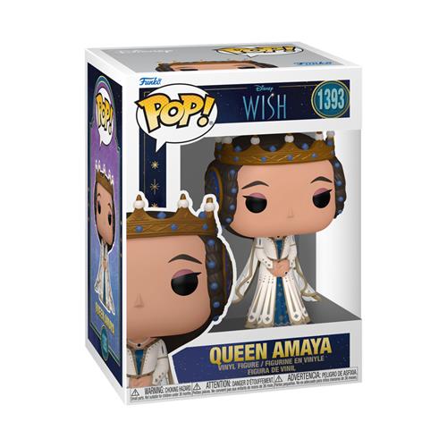 DISNEY - WISH - POP FUNKO VINYL FIGURE 1393 QUEEN AMAYA 9CM