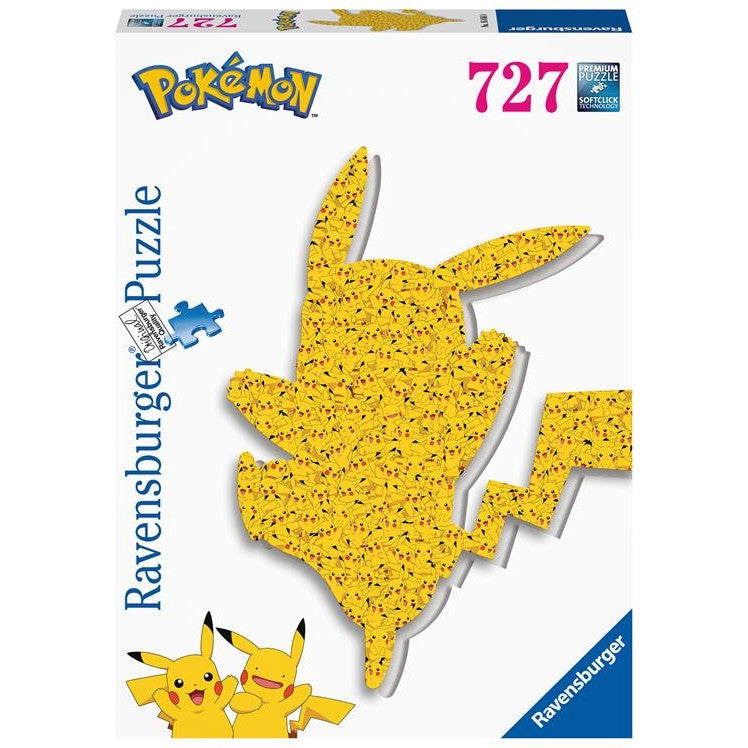 16846 0 - POKEMON - PUZZLE 727 PZ - PIKACHU SHAPED