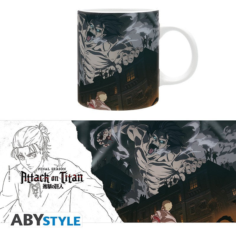 ABYMUGA116 - ATTACK ON TITAN - TAZZA 320ML - EREN