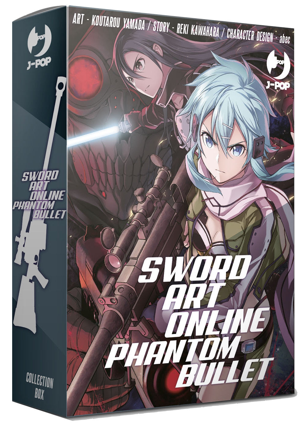 SWORD ART ONLINE - PHANTOM BULLET BOX (VOLL.1-4) - COFANETTO VUOTO OMAGGIO