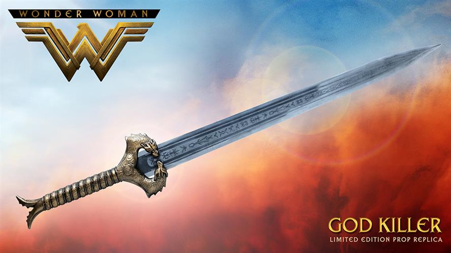 55684 - WONDER WOMAN GOD KILLER SWORD REPLICA - 80CM