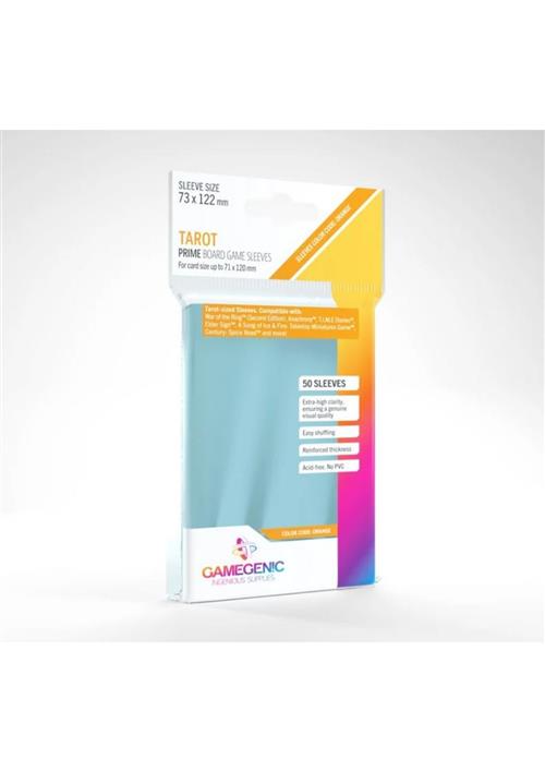 GGS10041ML - 50 TAROT BOARD GAME PRIME SLEEVES 73 X 122MM