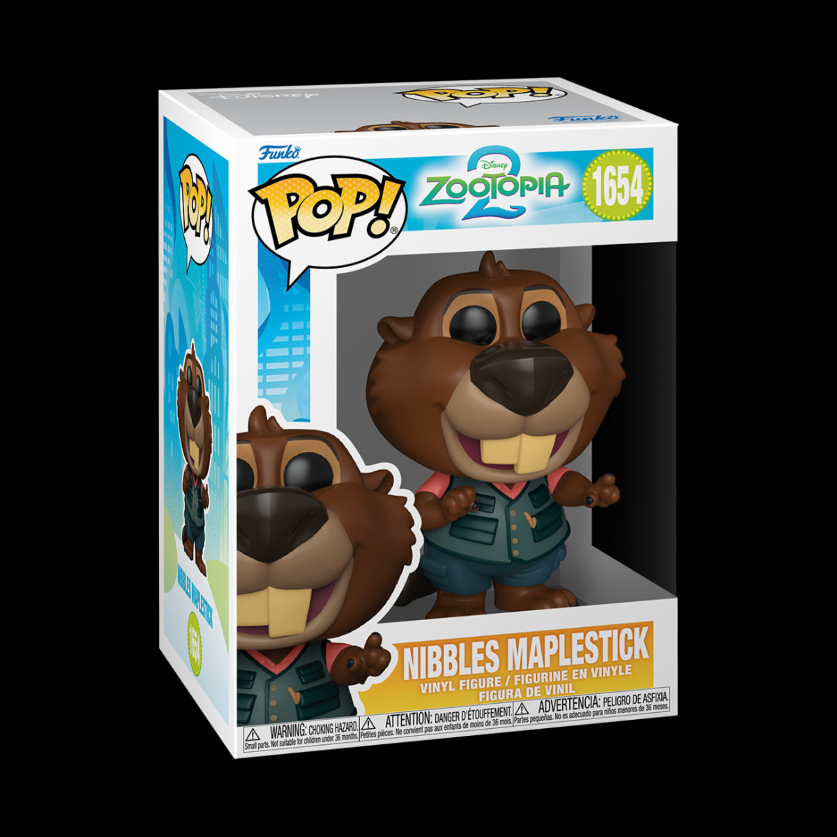 ZOOTOPIA 2 - POP FUNKO VINYL FIGURE 1654 NIBBLES MAPLESTICK 9CM