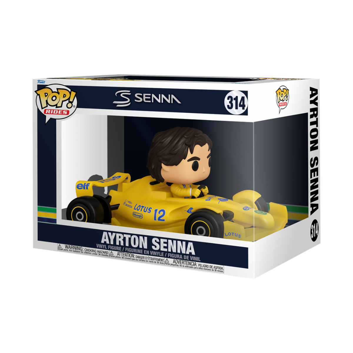 RACING - LOTUS - POP FUNKO RIDE DELUXE VINYL FIGURE 314 AYRTON SENNA 15CM