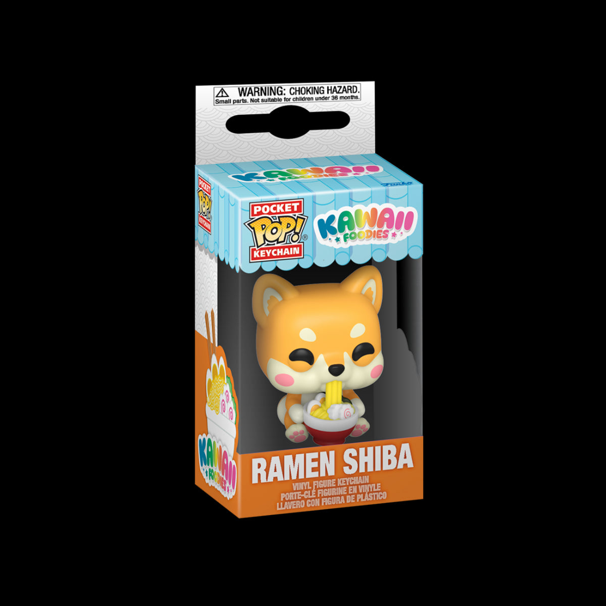 KAWAII FOODIES - KEYCHAIN - RAMEN SHIBA 4CM