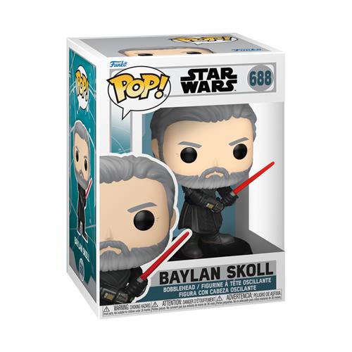 STAR WARS: ASHOKA - POP FUNKO VINYL FIGURE 688 BAYLAN SKOLL 9CM